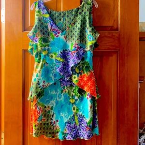 Super cute multi layer summer top